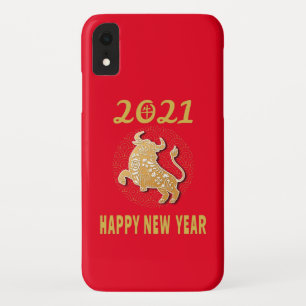 Gelukkig Chinees nieuwjaar 2021 iPhone XR Hoesje