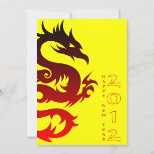 gelukkig chinese nieuwjaar : jaar van de draak kaart