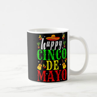 Gelukkig cinco de mayo feest mexicaans feest 5 de koffiemok