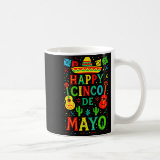 Gelukkig Cinco De Mayo - Mexicaans Feestje Partij  Koffiemok