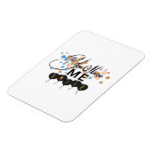 Gelukkig citaat met ballonnen - U MAAKTE ME SMILE! Magneet (Linkerzijde)