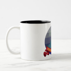 Gelukkig Colorado Day teken Tweekleurige Koffiemok