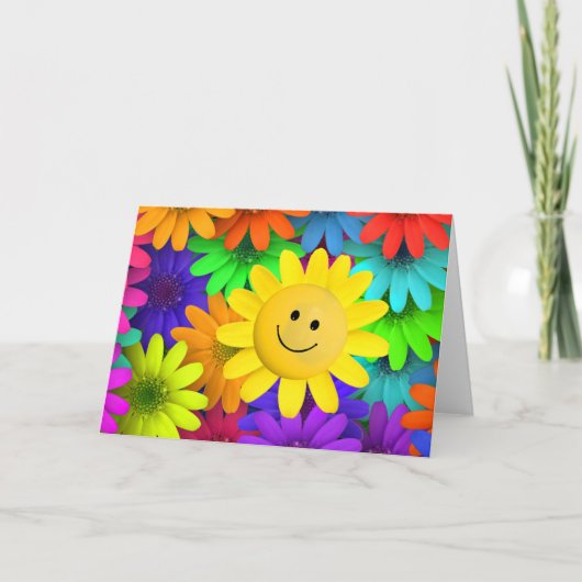 Gelukkig Dag. Kaart (Voorkant)