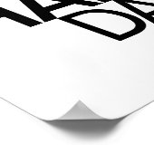 Gelukkig Dag. Wall Art Poster (Hoek)