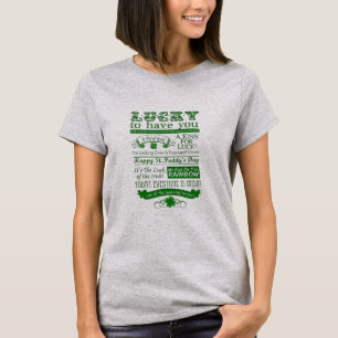 Gelukkig dat je je hebt t-shirt