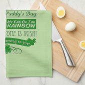 Gelukkig dat je je hebt theedoek (Quarter Fold)