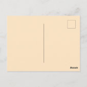 Gelukkig deken briefkaart (Achterkant)