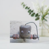 Gelukkig ding briefkaart (Staand voorkant)