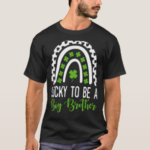 Gelukkig een grote broer uit de St. Patrick's Day T-shirt