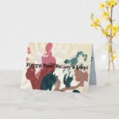 Gelukkig Eerste Vaderdag! Kaart (Gele Bloem)