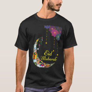 Gelukkig Eid Mubarak Koel Islamitisch Eid Mubarak T-shirt