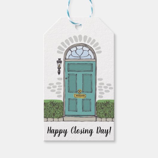 Gelukkig Einddag Cadeaulabel (Voorkant)