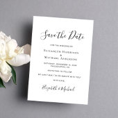 Gelukkig elke na foto save the date