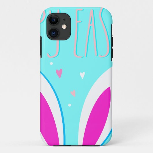 gelukkig esster bunny Case-Mate iPhone case (Achterkant)