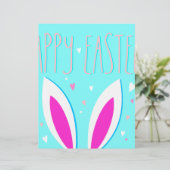 gelukkig esster bunny custom briefhoofd (Staand voorkant)