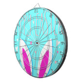 gelukkig esster bunny dartbord (Voorkant Rechts)