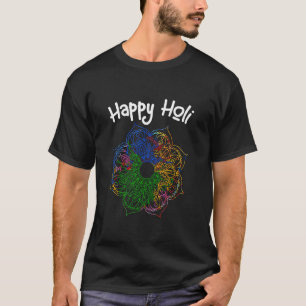 Gelukkig feest van de kleuren Happy Holi 2023 voor T-shirt