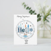 Gelukkig Feestdagenkaart (Staand voorkant)