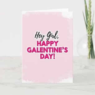Gelukkig Galentines Beste Vriendin Kaart