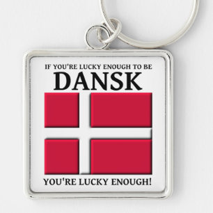 Gelukkig genoeg om een Deense sleutelhanger te zij
