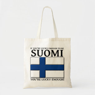 Gelukkig genoeg om een Suomi Finse tas te hebben
