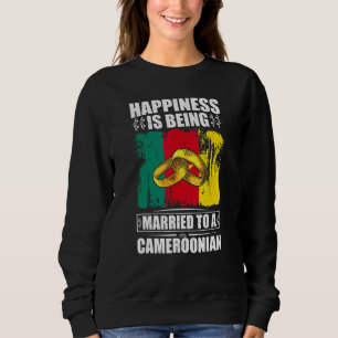 Gelukkig Getrouwd Te Zijn Met Een Kameroense Kamer Trui