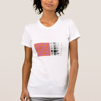 gelukkig gezicht diptych t-shirt