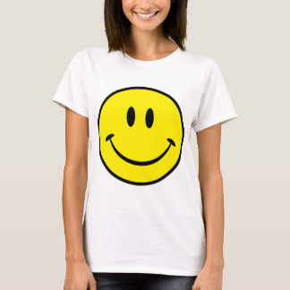 Gelukkig gezicht t-shirt