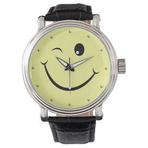 Gelukkig gezicht winnen horloge