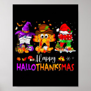 Gelukkig Hallothanksmas Tandarts Tandheelkundige H Poster