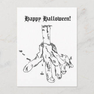 Gelukkig Halloween Ansichtkaart Feestdagenkaart