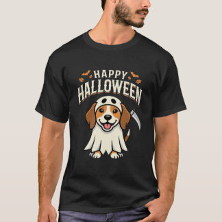 Gelukkig Halloween Beagle Hond Design_1 T-shirt