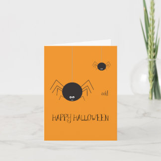 Gelukkig Halloween! De Kaart van de nota