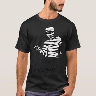 Gelukkig Halloween Dode Zombie Horror Mumie T-shirt