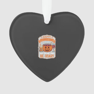Gelukkig Halloween Eet Drink Wees eng Pompoen Kete Ornament