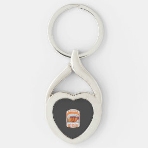 Gelukkig Halloween Eet Drink Wees eng Pompoen Kete Sleutelhanger