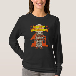 Gelukkig Halloween Enge Hallow's Eve-feestkostuum T-shirt