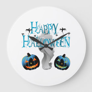 Gelukkig Halloween Geest -Halloween Kostuum Pumkin Grote Klok