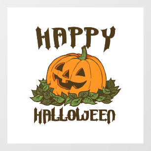 Gelukkig Halloween Grappige Halloween Kostuum Raamsticker