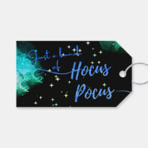 Gelukkig Halloween Hocus Pocus Gift Label