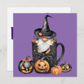 Gelukkig Halloween Kabouterkaart Feestdagenkaart (Voorkant / Achterkant)