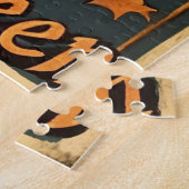 Gelukkig Halloween  Kind en Pompoenen Legpuzzel (Zijkant)