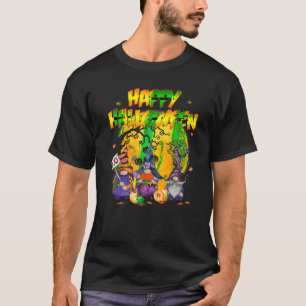 Gelukkig Halloween kostuum enge boek grappige kabo T-shirt