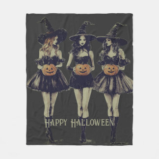 Gelukkig Halloween Meisjes  Fleece Deken