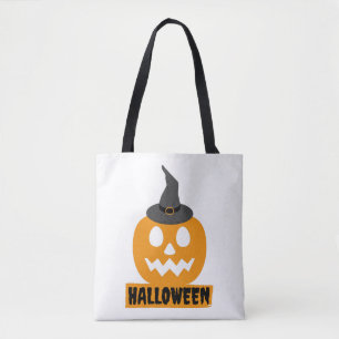 Gelukkig Halloween pompoen Halloween cadeau Hallow Draagtas