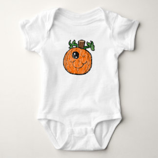 Gelukkig Halloween Pompoen Romper