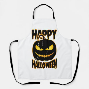 Gelukkig Halloween Pompoen Schort