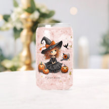 Gelukkig Halloween Pompoenen IJskoude Koffieglas