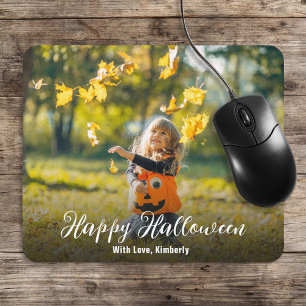Gelukkig Halloween Script gepersonaliseerd Muismat