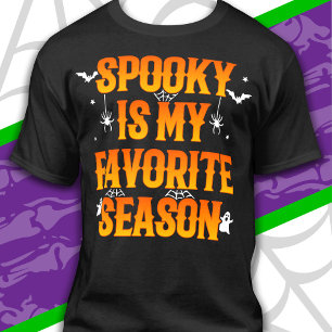 Gelukkig Halloween Spooky Seizoen Grappig Hallowee T-shirt